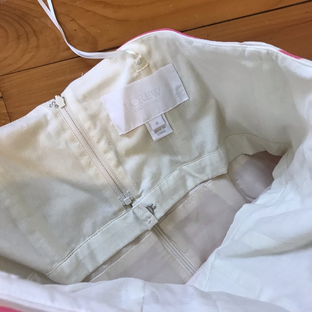 J Crew Strapless Silk Dress - Picture 6 of 8
